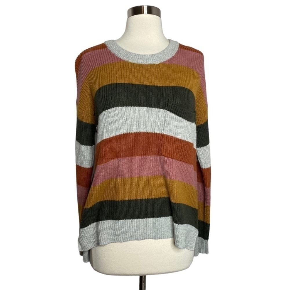 Madewell Striped Knit Sweater XXS